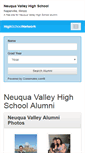 Mobile Screenshot of neuquavalleyhighschool.org